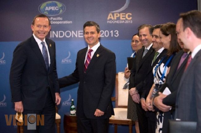 Se reúne EPN con los mandatarios de Corea y Australia