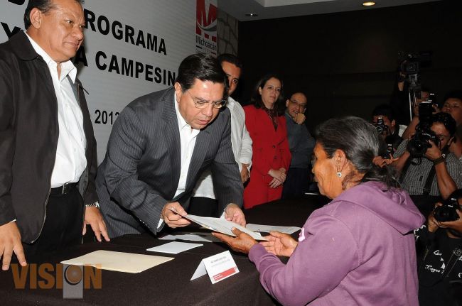 Gobierno del Estado reitera su compromiso con las familias campesinas.