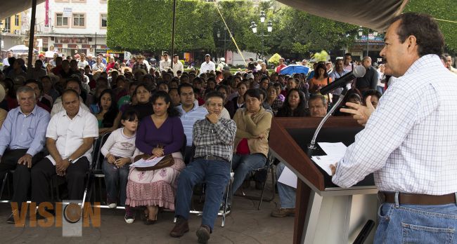 Comités Comunitarios son la base social de la Cruzada Sin Hambre: Víctor Silva