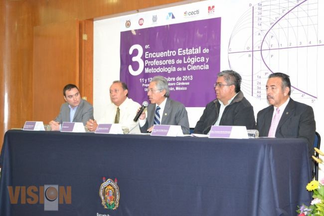 Celebra la UMSNH encuentro de lógica y metodología de la investigación.