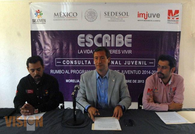 Consulta Nacional Juvenil “Moviendo a méxico” en Morelia.