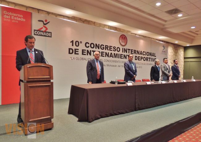 Se pone en marcha el 10° Congreso Internacional de Entrenamiento Deportivo 2013. 