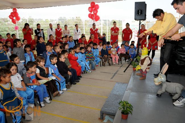 DIF Michoacán fomenta estilos de vida saludable en niños de preescolar.