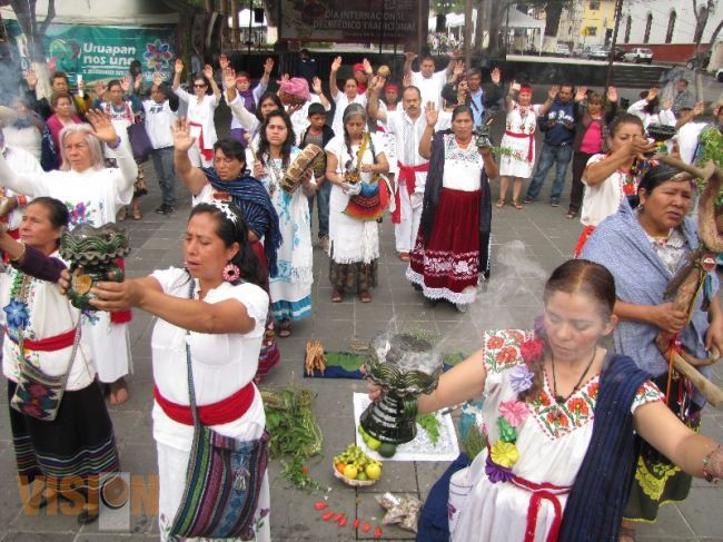 Celebran “Día Internacional del Médico Tradicional” En la Plaza Morelos