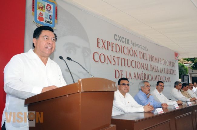 Sólo en la unidad, michoacanos podremos abatir flagelos contra el Estado: Reyna García.
