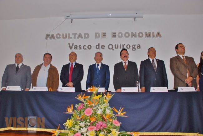 Conmemora Facultad de Economía “Vasco de Quiroga” de la Universidad Michoacana XXXVII aniversario.