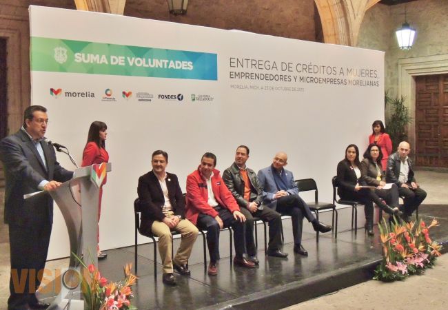 129 Familias Morelianas se benefician con Créditos de empresarios en crecimiento y mujeres
