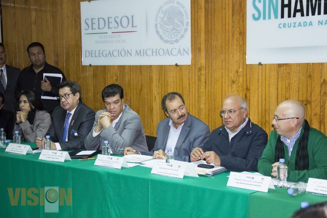 En Michoacán la Cruzada Nacional Sin Hambre invertirá 3 mil 584 mdp: Víctor Silva