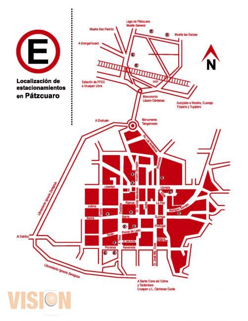 Alista Pátzcuaro estacionamientos para noche de muertos.