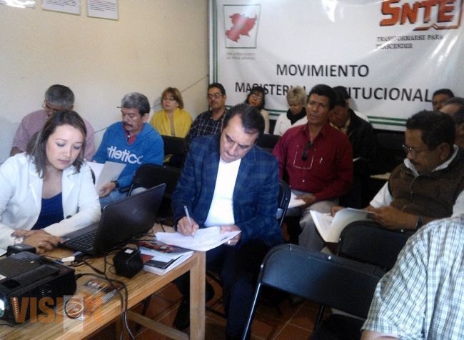Agrupan el  Movimiento Magisterial Institucional de la sección 18 