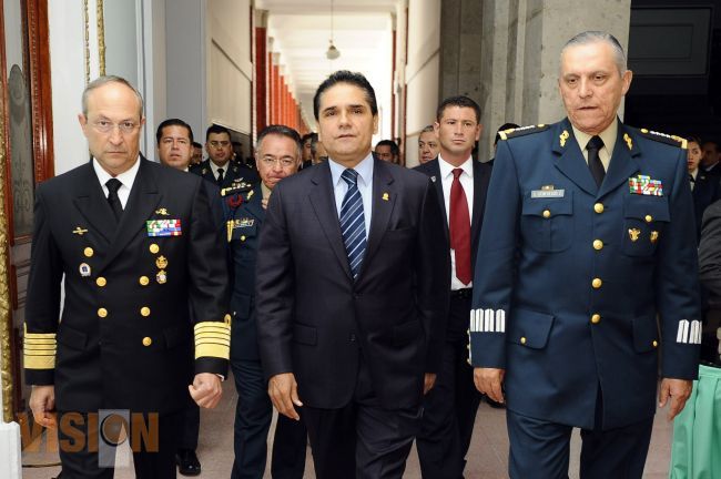Seguridad y paz social, base del trabajo de las fuerzas armadas