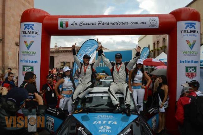 Gabriel Pérez, bicampeón de la Carrera Panamericana 2013.