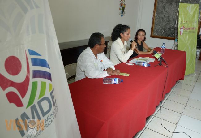 IMDE presenta Deportium en Uruapan.