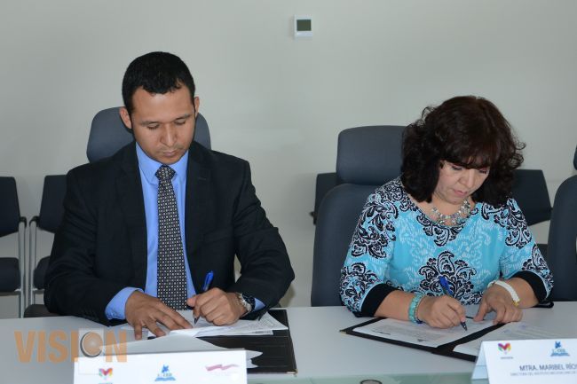 Polifórum Digital e IMCED firman convenio de colaboración.