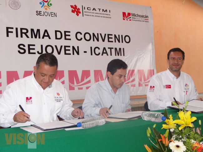 Capacitará Icatmi y Sejoven a mil 500 jóvenes en el estado