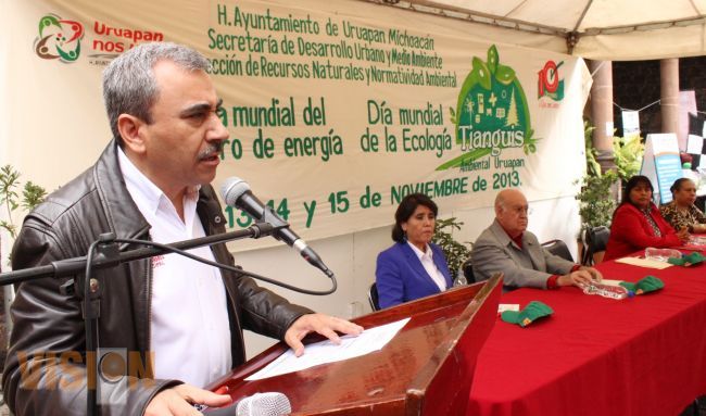 Aldo Macías inauguró 2º Tianguis Ambiental de Uruapan