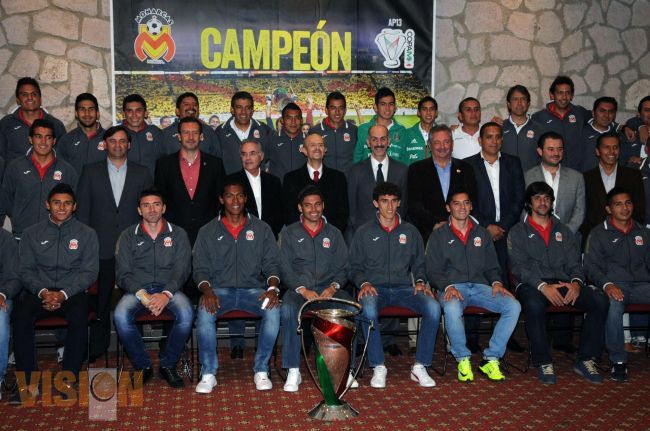 Monarcas campeones, una muestra de que en Michoacán pasan cosas buenas: FVF.