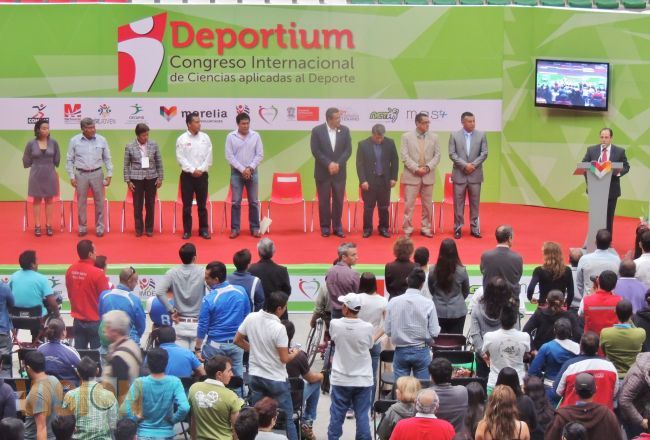 Se inauguró el Congreso Internacional de Ciencias Aplicadas al Deporte “Deportium 2013”.