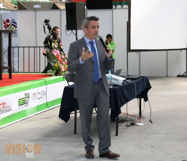 El ponente internacional Álvaro Merino, engrandece DEPORTIUM 2013.