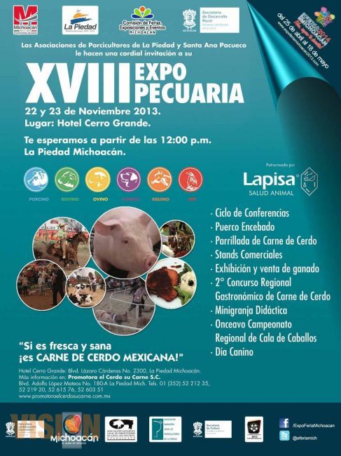 Expo pecuaria La Piedad–Santa Ana.