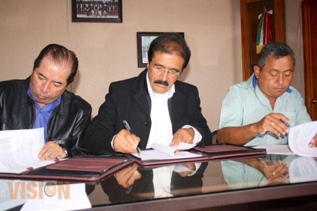 Unen esfuerzos para mejorar COBAEM plantel Tanhuato.