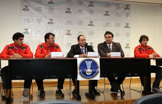Presentan en la CONADE Copa Intercontinental de Handball. 