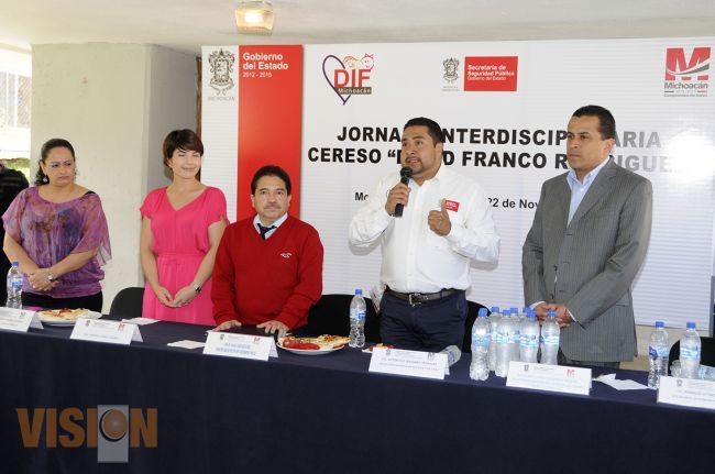 DIF Michoacán efectuó jornada interdisciplinaria  en el CERESO “David Franco Rodríguez”.