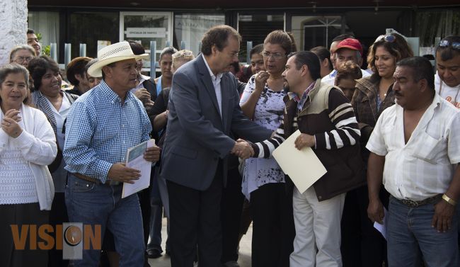 Entrega Sedesol recursos a 65 colonias de Morelia