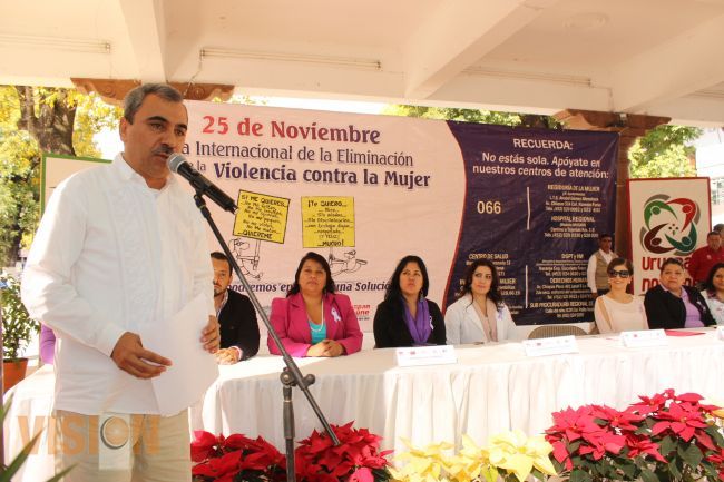 Aldo Macías convoca a frenar de raíz violencia contra la mujer