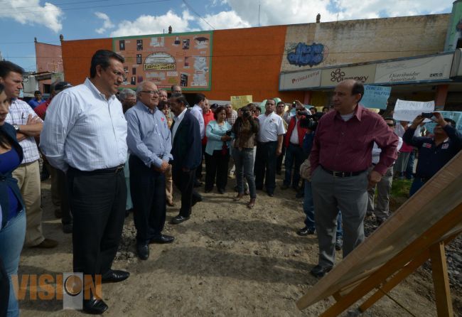 Supervisa WLM avances de la obra en Av. Periodismo.