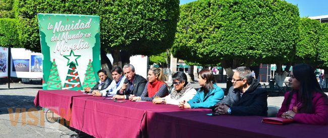 Anuncian la navidad de Morelia para el Mundo.