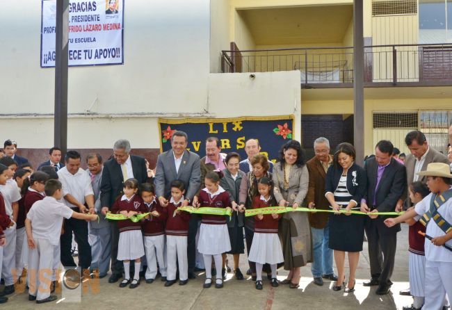 WLM entrega domo a la primaria ‘Manuel Ávila Camacho’, en su 59 aniversario.