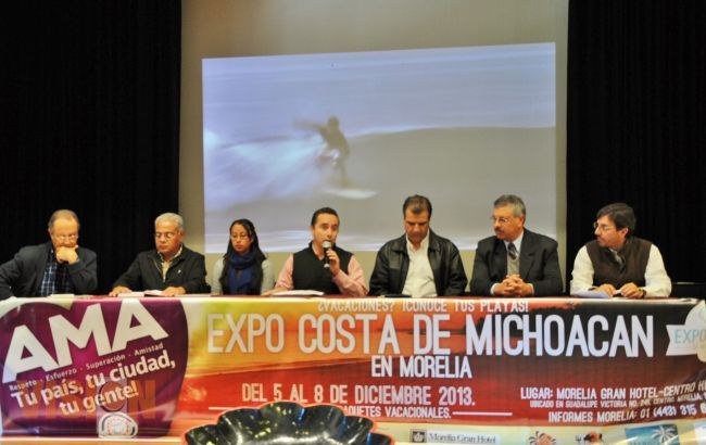 Expo Costa Michoacana promoverá su potencial turístico en Morelia.