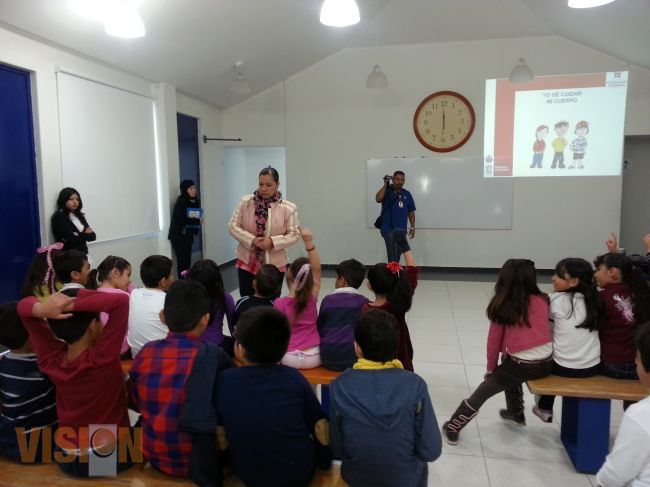 Fortalece SSP la prevención del delito en sector infantil