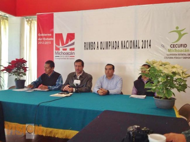 La Cecufid respalda al ciclismo michoacano rumbo a la Olimpiada Nacional 2014. 