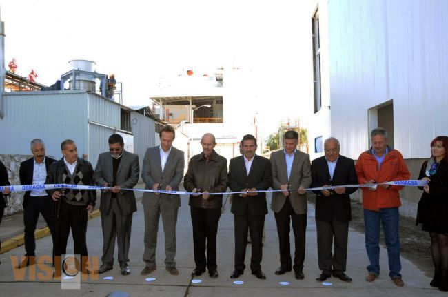 Michoacán propicio para la inversión; aplica grupo demacsa 5 millones de euros en planta de Zacapu.