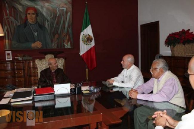  Se reúne Fausto Vallejo con director general del IMSS