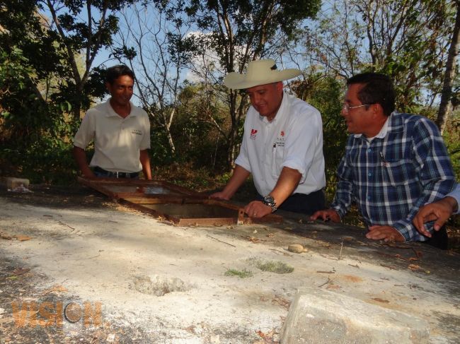 Bertín Cornejo supervisa obras y acciones en ICATMI San Lucas.