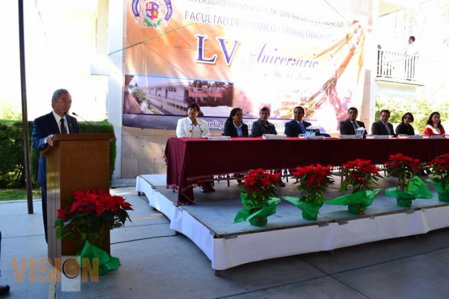 Brindará UMSNH condiciones adecuadas para lograr acreditación de facultad de químico farmacobiolia.