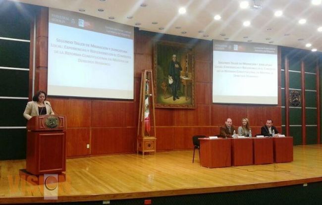 La Secretaría del Migrante lleva a cabo el II Taller de Migración y Judicatura Local.