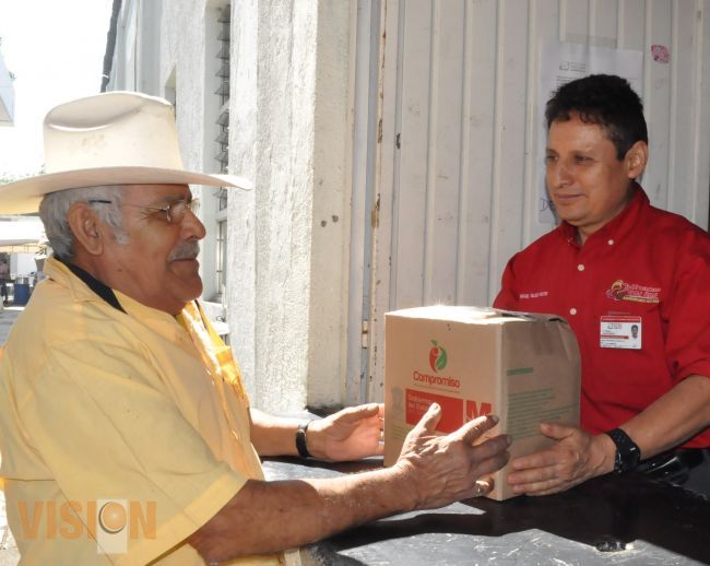 Emiten calendario de entrega de despensa en Uruapan