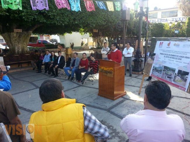 Inician mejoras de la imagen urbana de Tuxpan.