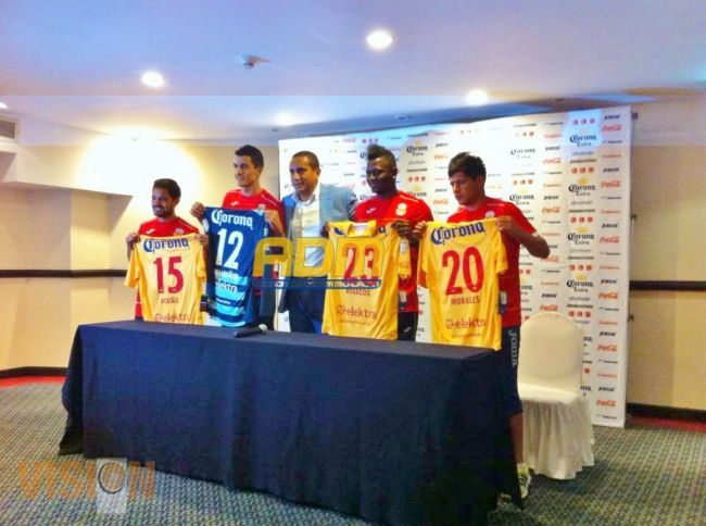 Monarcas Morelia presentó a sus primeros refuerzos.