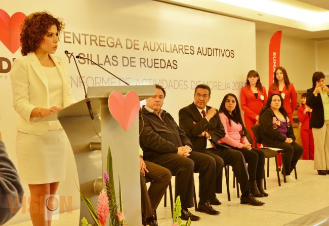 Se consolida el Morelia solidario: Maggy Oribio.