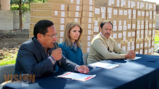 SSP recibe equipo de cómputo por parte del Consejo para el nuevo sistema de justicia penal.