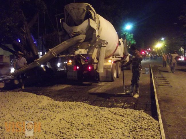 Cuarenta por ciento de avance en la Avenida Juárez. 