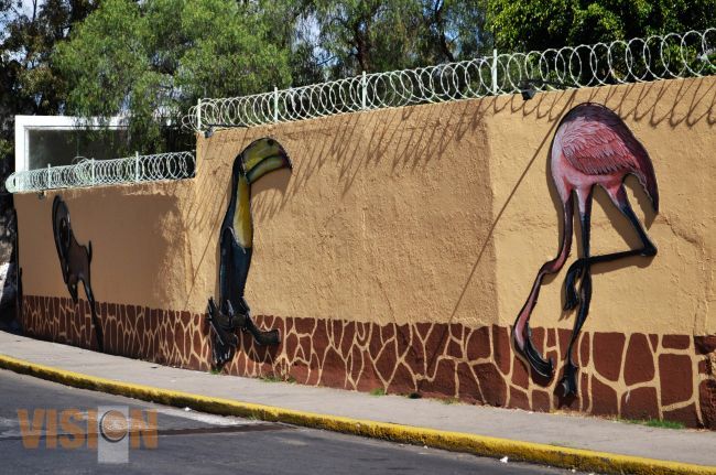El Zoológico de Morelia continúa embelleciendo sus espacios.