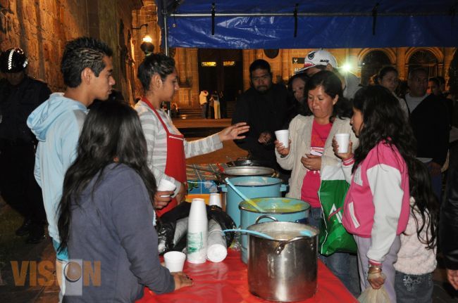 Deleita feria del atole en “San Agustín”.