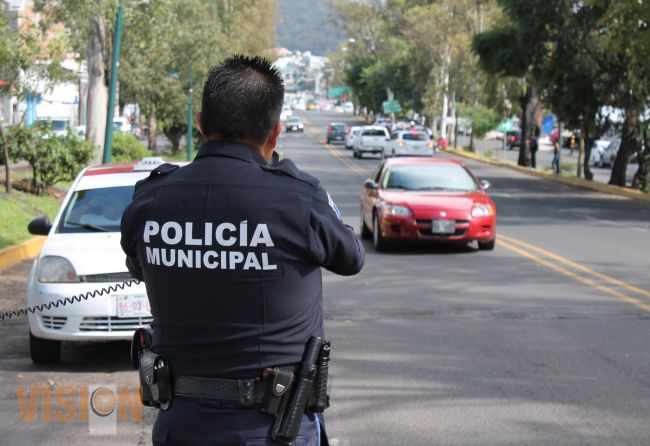 Policía Municipal, vigilante en los días de asueto.