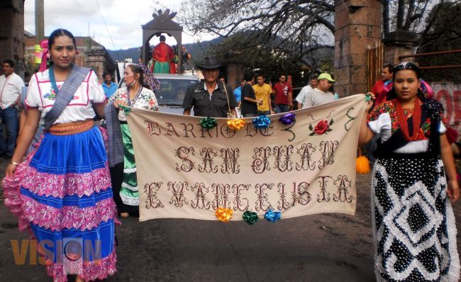 Cumplió, el barrio de San Juan Evangelista